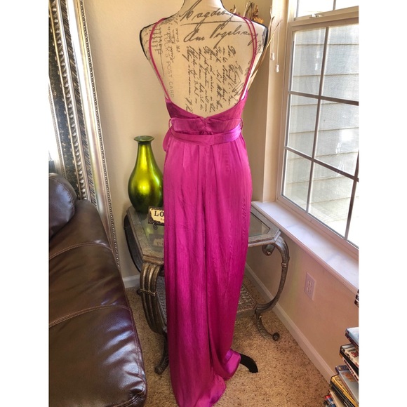 Fashion Nova Feeling Spectacular Satin Jumpsuit! - Picture 6 of 16